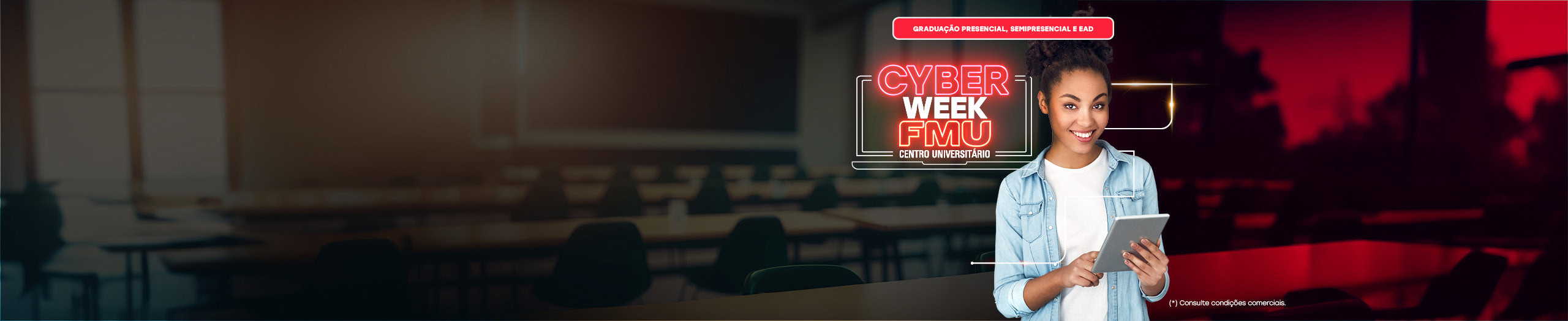 MATRÍCULA POR R$ 49,00* +<br />
BOLSAS DE 70%* NO 1º SEMESTRE<br />
E 60%* NO CURSO TODO