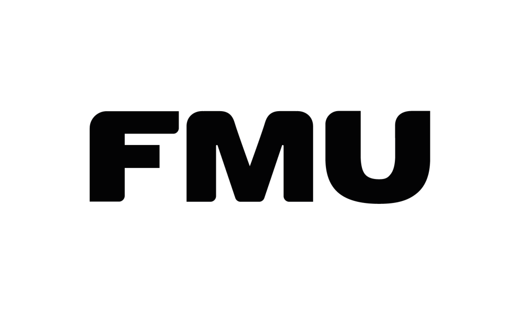 Logo FMU reduzido preto - Guia de Marca
