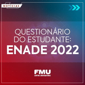 Responda o questionário do estudante – Enade 2022